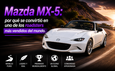 Mazda MX-5: por qué se convirtió en uno de los roadsters más vendidos del mundo